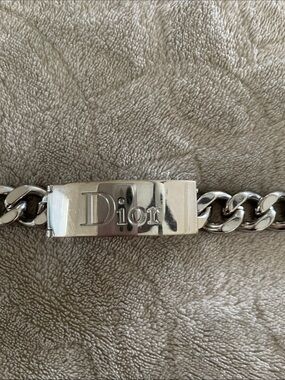 Auth. Christian Dior "Street Charm" ID Bracelet
Rare Iconic Collector's Piece